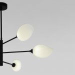 Подвесная люстра Eurosvet 30189/6 черный Sinki