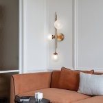 Настенный светильник бра Eurosvet 50383/3 латунь Volver