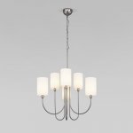 Люстра Eurosvet 60164/6 никель Abbey
