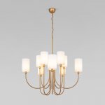 Люстра Eurosvet 60164/10 латунь Abbey