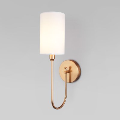 Настенный светильник бра Eurosvet 60164/1 латунь Abbey