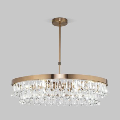 Подвесная люстра Eurosvet 60165/6 латунь Sophie Подвесная люстра Eurosvet 60165/6 латунь Sophie