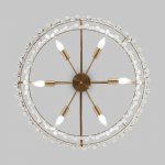 Подвесная люстра Eurosvet 60165/6 латунь Sophie