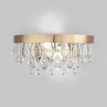 Настенный светильник бра Eurosvet 60165/2 латунь Sophie