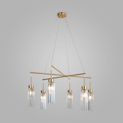 Люстра Eurosvet 60163/6 латунь Gilian Люстра Eurosvet 60163/6 латунь Gilian