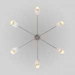 Люстра Eurosvet 60163/6 никель Gilian