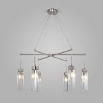 Люстра Eurosvet 60163/6 никель Gilian