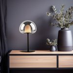 Настольная лампа Eurosvet 90326/1 черный Twice