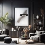 Подвесная люстра Eurosvet 90328/1 черный Kontur