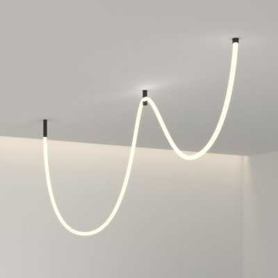 Гибкий неон 336Led 12W IP20 3000K Full light круглый теплый белый, 3 м (24V 12W 336Led 2835 IP20) без крепежа 24V 12W 336Led 2835 IP20 Elektrostandard