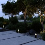 Светильник садово-парковый светодиодный Hidden черный 35166/S черный Elektrostandard