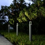 Светильник садово-парковый светодиодный Hidden серый 35166/F серый Elektrostandard