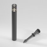 Светильник садово-парковый светодиодный Hidden серый 35166/F серый Elektrostandard