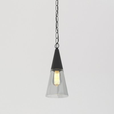 Светильник садово-парковый со стеклянным плафоном Vesto 35171/H черный Elektrostandard