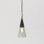 Светильник садово-парковый со стеклянным плафоном Vesto 35171/H черный Elektrostandard