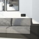 Рамка на 2 поста  AluMax (черный алюминий) Werkel W0023508