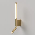 Настенный светодиодный светильник Sarca LED 40111/LED латунь Elektrostandard