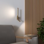 Светильник настенный светодиодный Sarca LED 4000К 40111/LED латунь Elektrostandard