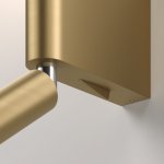 Светильник настенный светодиодный Sarca LED 4000К 40111/LED латунь Elektrostandard