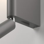 Настенный светодиодный светильник Sarca LED 40111/LED графит Elektrostandard