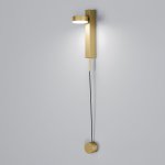 Настенный светодиодный светильник Orco LED диммируемый 40112/LED латунь Elektrostandard