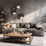 Люстра TK Lighting 4876 Grant Black