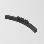 Slim Magnetic Трековый светильник для радиусного шинопровода 16W 4200K Planar чёрный ? 800мм 85180/01 Elektrostandard