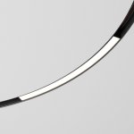 Slim Magnetic Трековый светильник для радиусного шинопровода 16W 4200K Planar чёрный ? 1200мм 85182/01 Elektrostandard