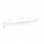 Slim Magnetic Блок питания 100W для радиусного шинопровода черный ?1200mm 95057/00 Elektrostandard