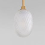 Подвесной светильник со стеклянным плафоном Eurosvet 50266/1 прозрачный