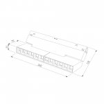 Slim Magnetic Трековый светильник 22W 4000K Mobi (чёрный) 85191/01 Elektrostandard