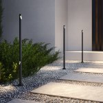 Светильник садово-парковый светодиодный Latent черный 35174/F черный Elektrostandard