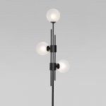 Напольный светильник со стеклянными плафонами Eurosvet 01383/3 черный