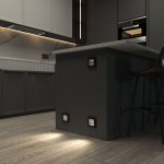 Датчик движения 500 Вт, двухпроводный (серебряный матовый) Werkel W1155105