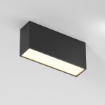 Светильник потолочный светодиодный 10W 3000K черный Block 25109/LED Elektrostandard