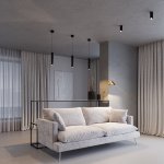 Светильник подвесной светодиодный Trio 12W 3000K черный 50310 LED Elektrostandard