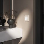 Рамка на 1 пост Split (айвори/белый,  soft-touch) Werkel W0013066