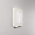 Рамка на 1 пост Split (айвори/белый,  soft-touch) Werkel W0013066