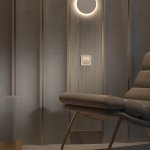Рамка на 1 пост Split (айвори/белый,  soft-touch) Werkel W0013066