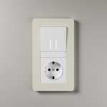 Рамка на 2 поста Split (айвори/белый, soft-touch) Werkel W0023066