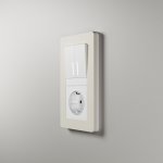Рамка на 2 поста Split (айвори/белый, soft-touch) Werkel W0023066