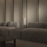 Рамка на 4 поста Split (айвори/белый, soft-touch) Werkel W0043066