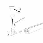 Mini Magnetic Шинопровод накладной Round черный 2м 85165/00 Elektrostandard
