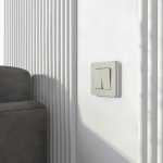 Рамка на 1 пост Split (дымчатый/белый, soft-touch) Werkel W0013067