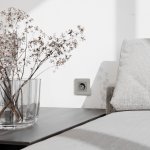 Рамка на 1 пост Split (дымчатый/белый, soft-touch) Werkel W0013067