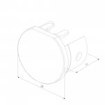 Mini Magnetic Заглушки для шинопровода Round 2шт 85202/00 Elektrostandard