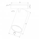 Mini Magnetic Трековый светильник 3W 3000K черный 85200/01 Elektrostandard