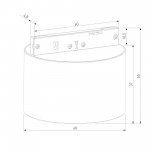 Mini Magnetic Трековый светильник 5W 3000K латунь/черный 85206/01 Elektrostandard