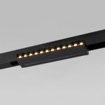 Slim Magnetic HL02 Трековый светильник 12W 3000K черный 85010/01 Elektrostandard