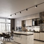 Slim Magnetic R03 Трековый светильник 20W 3000K черный 85013/01 Elektrostandard